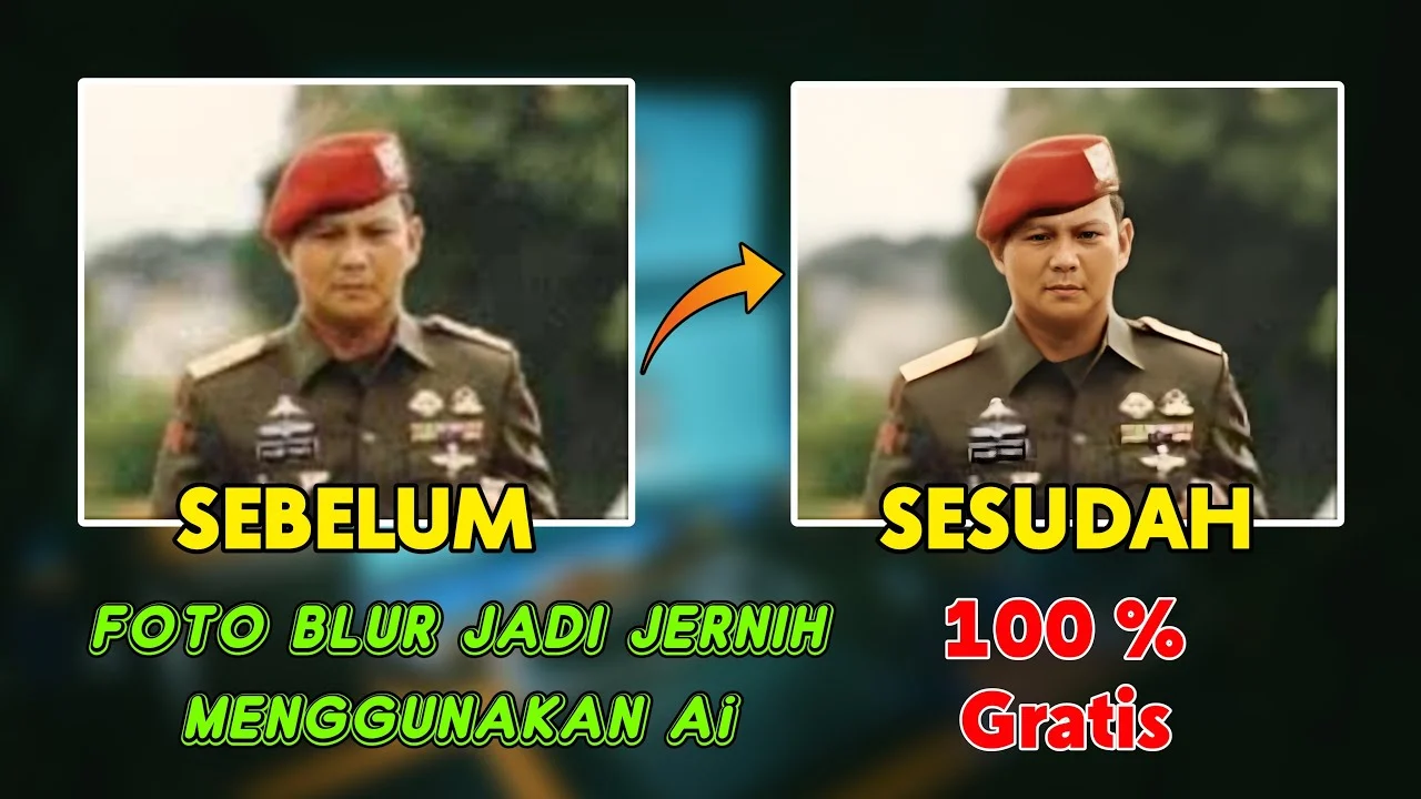 ai perbaiki foto blur gratis: Solusi AI Cepat & Tanpa Biaya