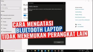 Bluetooth hidup tapi tidak menemukan perangkat baru – Penyebab & Solusi Praktis