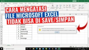 excel tidak bisa save akses ditolak – Solusi Praktis & Analisis Teknis