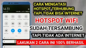 hotspot hidup tapi perangkat lain tidak dapat internet – Solusi Lengkap & Analisis Teknis