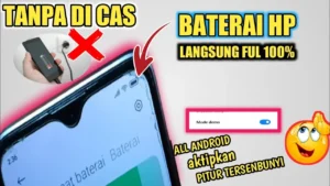 kenapa baterai 100% langsung turun – Penjelasan Teknis
