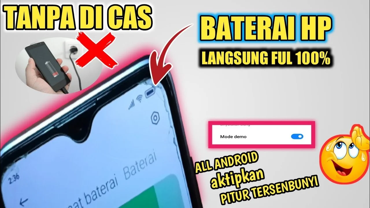 kenapa baterai 100% langsung turun – Penjelasan Teknis