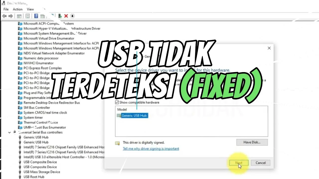 tethering usb tidak terdeteksi di pc – Solusi Praktis