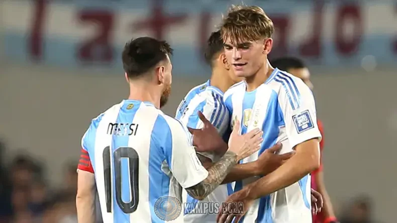 Argentina Kalahkan Mauritania 2-1, Nico Paz Mencuri Sorotan Saat Messi Beristirahat