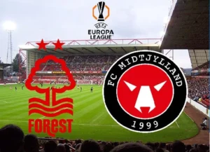 Balas Dendam Forest di City Ground: Midtjylland Raih Kemenangan Tipis 0-1 di Leg Pertama 16 Besar Europa League