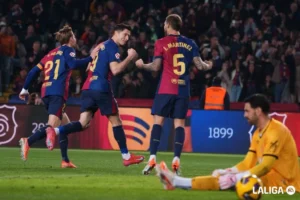 Barcelona Raih Kemenangan Tipis 1-0 atas Rayo Vallecano, Catat Rekor Penonton di Camp Nou
