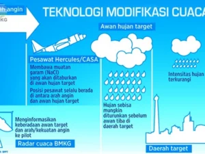 BMKG Juanda Luncurkan Operasi Modifikasi Cuaca, Curah Hujan Turun 70% Jelang Mudik Lebaran di Jatim