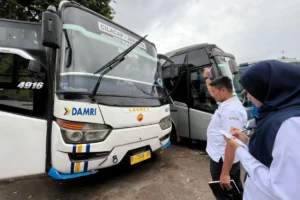 Bus Lebaran Disisir Ketat: Lebih dari 10 Ribu Armada Gagal Ramp Check, Tiket DAMRI Hampir Habis, dan Pengamanan Raksasa TNI‑Polri