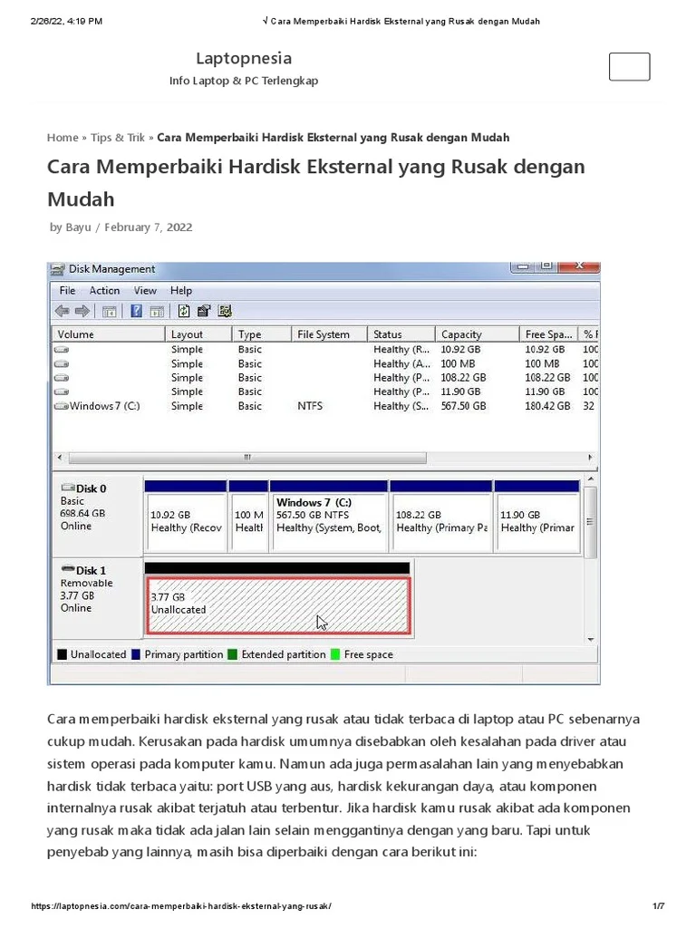 Cara Memperbaiki Harddisk Eksternal yang Lambat: Panduan Praktis