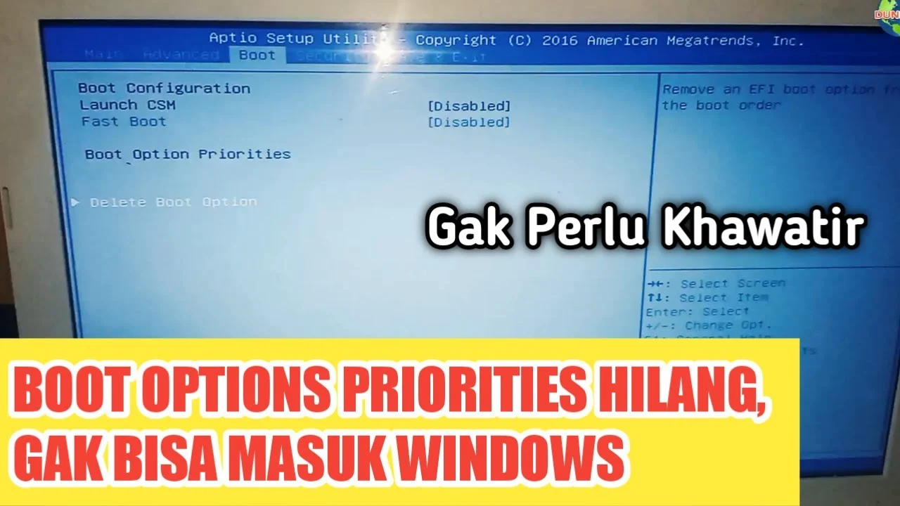 Cara memperbaiki laptop Windows yang tidak bisa boot – Solusi Praktis & Lengkap
