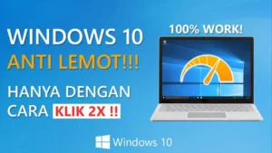 Cara mempercepat laptop lama agar tidak lemot dengan langkah praktis