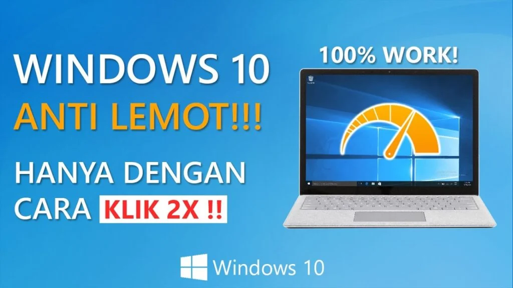 Cara mempercepat laptop lama agar tidak lemot dengan langkah praktis