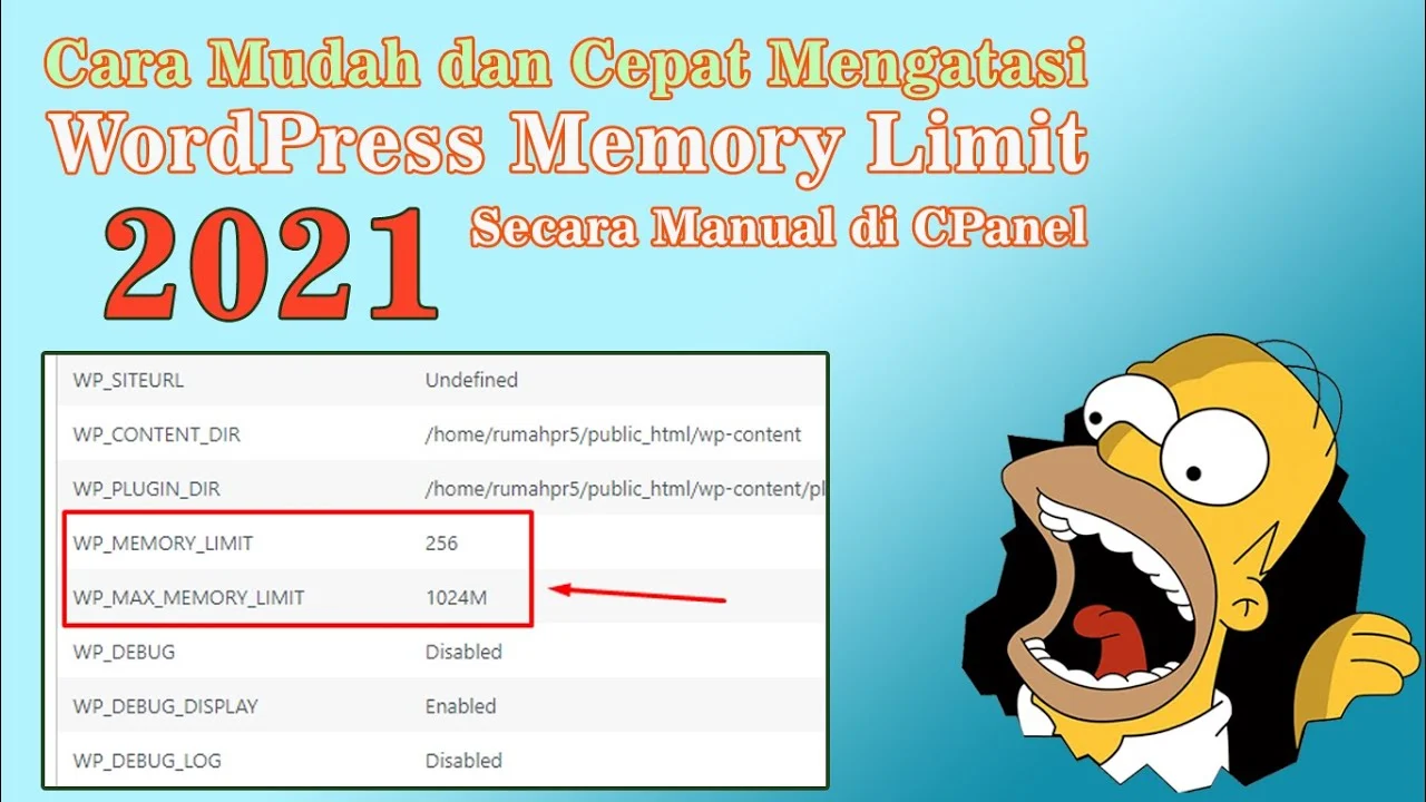 Cara Mengatasi Memory Limit WordPress: Panduan Praktis