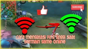 Cara mengatasi ping tinggi saat bermain game online