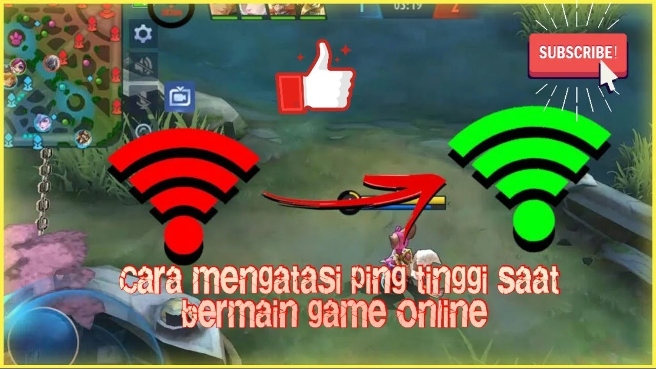 Cara mengatasi ping tinggi saat bermain game online