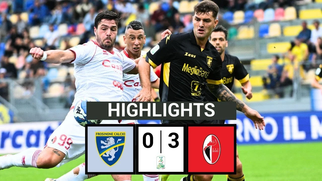Drama Serie B: Frosinone dan Bari Berjuang di Puncak Poin Menjelang Akhir Musim
