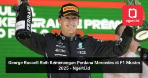George Russell Raih Kemenangan Pertama Musim F1 2026 di Melbourne, Mercedes Dominasi Satu‑dua