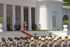 Halalbihalal Lebaran di Istana Merdeka: Prabowo Sambut Jokowi, SBY, dan Keluarga, Gibran Tak Terlihat