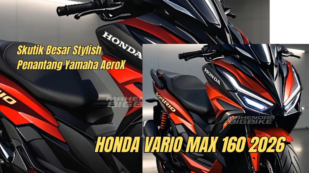 Honda Vario 160 2026: Kredit Mulai Rp997 Ribu, Promo Dealer Bikin Buru-buru Beli!