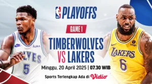 Laga Sengit Timberwolves vs Lakers: Duel Strategi di Garis Akhir Musim NBA 2026