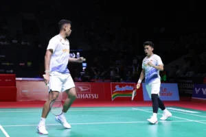 Leo/Bagas Gigit Kemenangan: Tundukkan Wakil Prancis, Raih Tiket Perempat Final Orleans Masters 2026