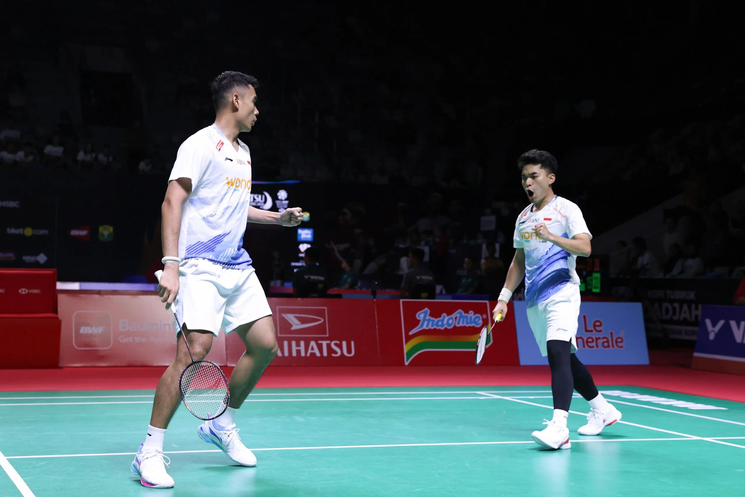 Leo/Bagas Gigit Kemenangan: Tundukkan Wakil Prancis, Raih Tiket Perempat Final Orleans Masters 2026