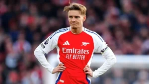 Martin Ødegaard Tangguh: Kepemimpinan Arsenal di Tengah Derita Cedera dan Tantangan Champions League
