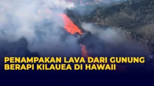 Misteri Lava Setinggi Dua Monas: Mengapa Gunung Berapi Kilauea Menyimpan Lava di Dalam Kawahnya?