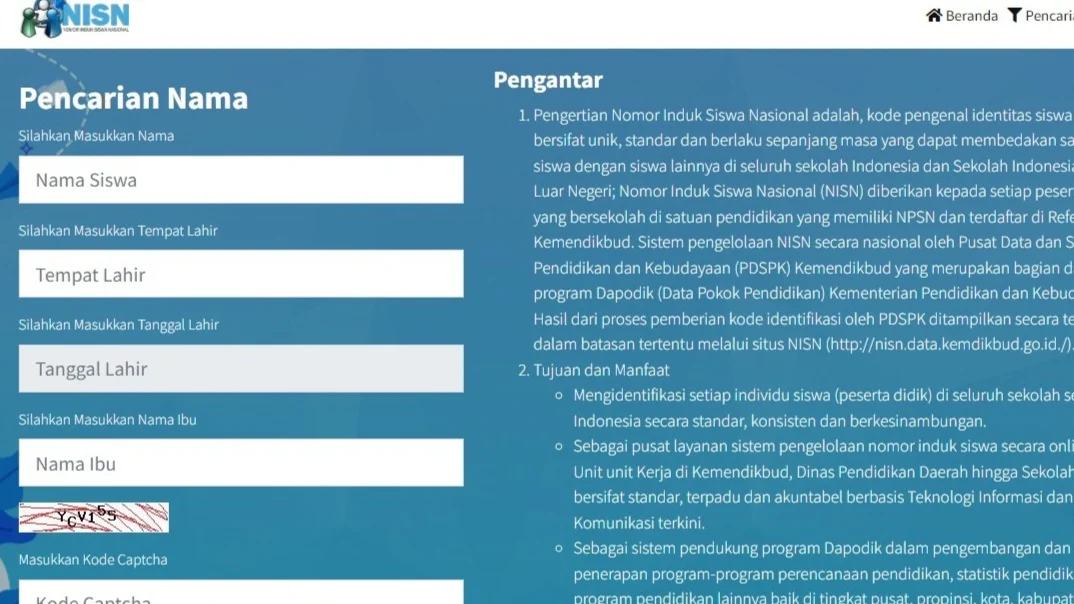 Panduan Lengkap NISN: Cek Online, Peran dalam PIP, SNBP, dan Pembayaran UTBK‑SNBT 2026