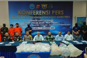 Polisi Cegah Pengiriman Sabu 29 Kg dari Jaringan Thailand lewat SPBU Aceh Timur, Kurir Ditangkap