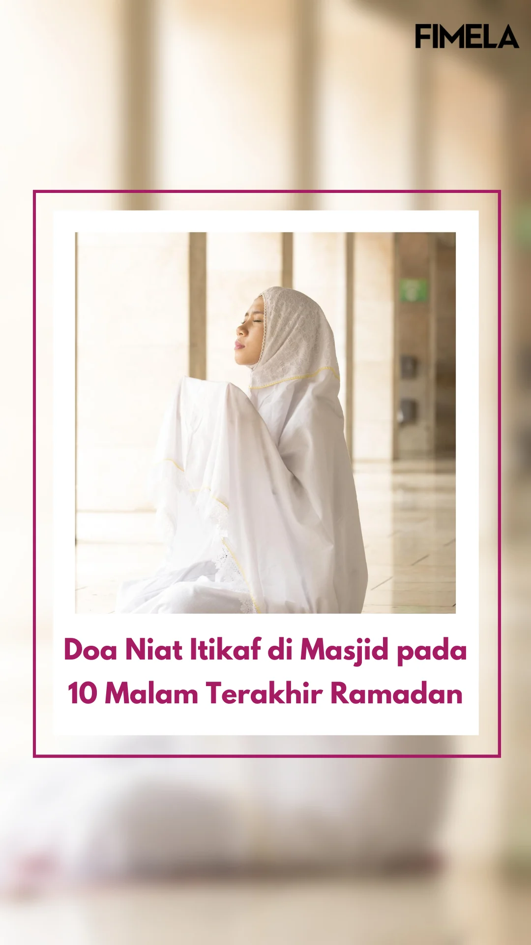 Rahasia Doa Itikaf yang Membawa Kedamaian di Sepuluh Malam Terakhir Ramadan