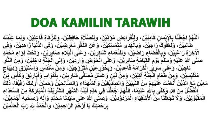 Rahasia Doa Tarawih: Niat, Bacaan Kamilin, dan Qunut Witir yang Wajib Diketahui Selama Ramadan