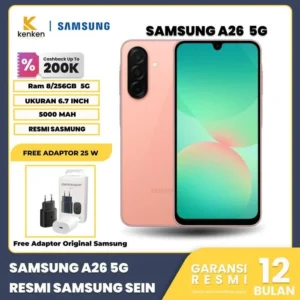 Samsung Galaxy A26 5G Resmi Hadir: Layar Super AMOLED, Chipset Exynos 1380 Siap Gaming, Harga Bikin Terkesan!