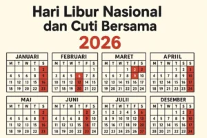 Tanggal Merah April 2026: Long Weekend dan Libur Nasional, Siapkan Rencana Anda!