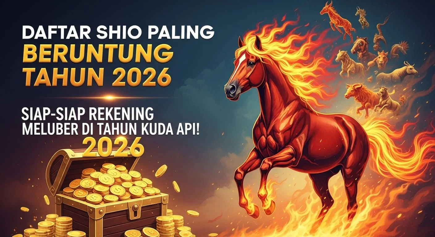 6 Shio Paling Beruntung dan Sukses Besok Jumat 10 April 2026: Kuda Dapat Kejutan Besar!