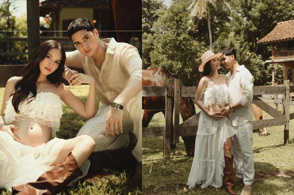 Alyssa Daguise Pamer Baby Bump di Maternity Baru Bersama Al Ghazali, Sambil Ikuti Demam Bieberchella di Rumah