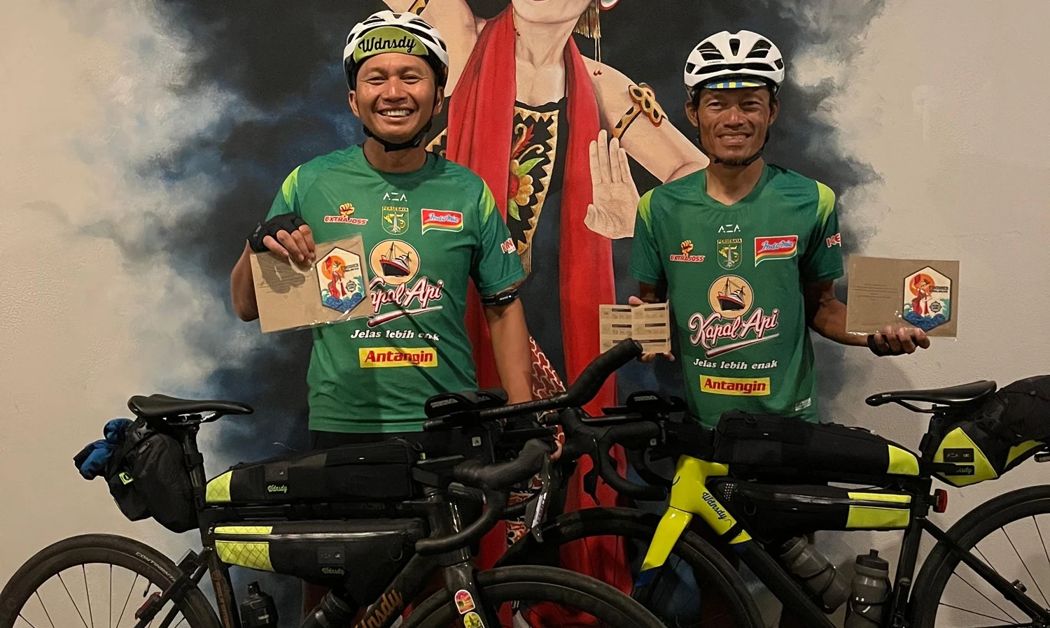 Azrul Ananda Tuntaskan 821 Km Gowes 3 Hari, Buktikan Loyalitas pada Persebaya di GBK
