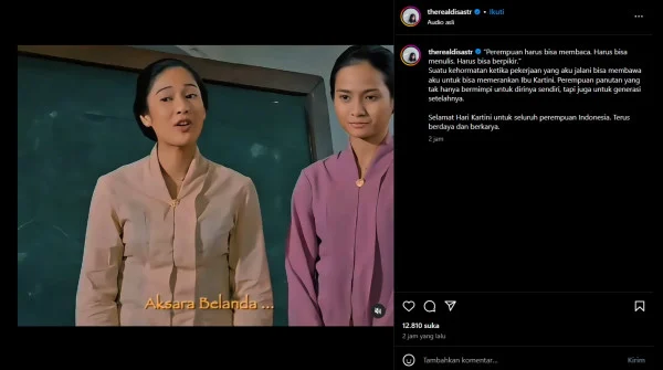 Dian Sastro Luncurkan Beasiswa Khusus Perempuan Muda di Hari Kartini, Buka Jalan Kuliah Film Gratis