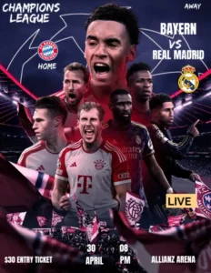 Drama di Champions League: Bayern vs Real Madrid Berakhir dengan Kemenangan Mengejutkan Bayern 6-4 Aggregate