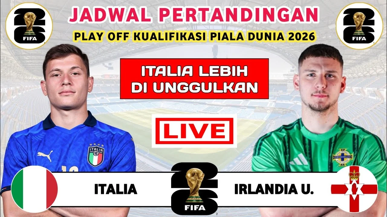 Drama Kualifikasi Piala Dunia 2026: Wales vs Irlandia Utara Jadi Pertaruhan Besar