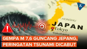 EUR/JPY Tetap Menguat Dekat 187,00 di Tengah Tekanan Yen dan Peringatan Tsunami Jepang