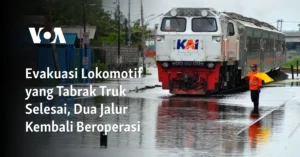 Evakuasi Lokomotif KA Ciremai di Bandung Barat Selesai setelah Lebih dari 8 Jam, Jalur Maswati‑Sasaksaat Kembali Beroperasi