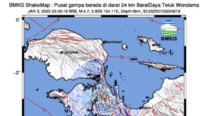 Gempa Guncang Indonesia: Dari Teluk Wondama hingga Bitung, Dampak Luas dan Aftershock M5,0 Menghiasi Hari Jumat 3 April 2026