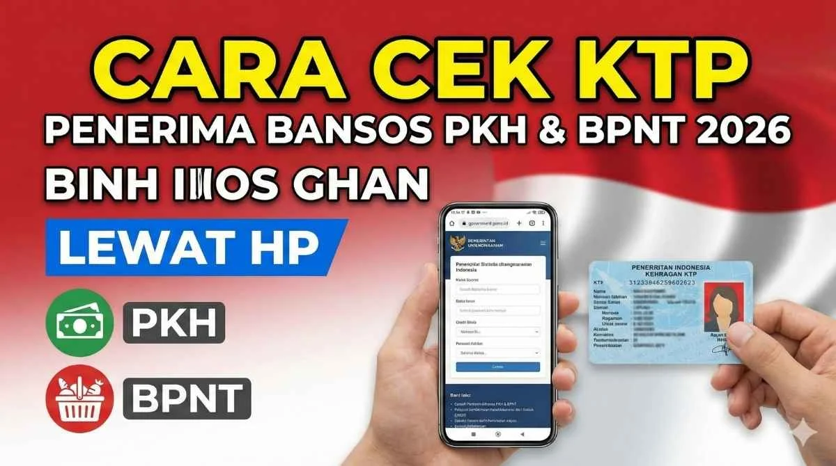 Kementerian Sosial Luncurkan Aplikasi Cek Bansos dan Tingkatkan Dana PKH 2026 hingga Rp500 Miliar