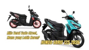 Keren Abis! Honda Vario 125 Street 2026 Hadir dengan Fitur Modern dan Kenyamanan Harian