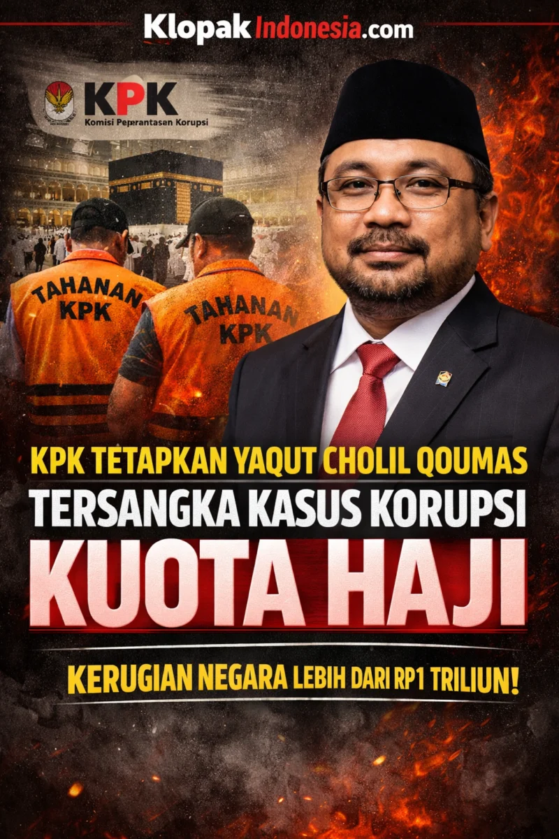 KPK Tetapkan Empat Tersangka Baru dalam Kasus Korupsi Kuota Haji 2023‑2024, Salah Satunya Terdeteksi di Arab Saudi