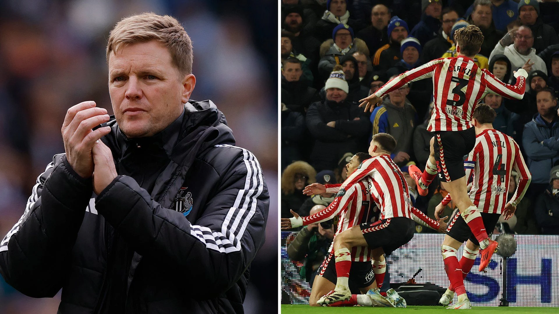 Newcastle United Gagal Tahan Kepungan Sunderland, Tekanan pada Eddie Howe Memuncak