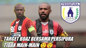 Persipura Jayapura Gandeng Bintang Lawas, Boaz Solossa 40 Tahun, Usai Target Promosi Liga 2