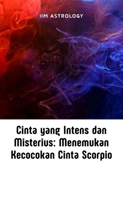 Romansa Berapi-api: Mengungkap Tingkat Kecocokan Scorpio & Scorpio dalam Cinta