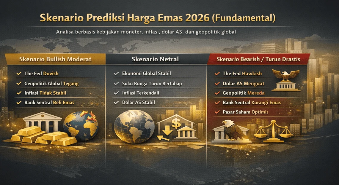 Strategi Beli Turun Emas di Tengah Geopolitik Berisiko: Analisis OCOC